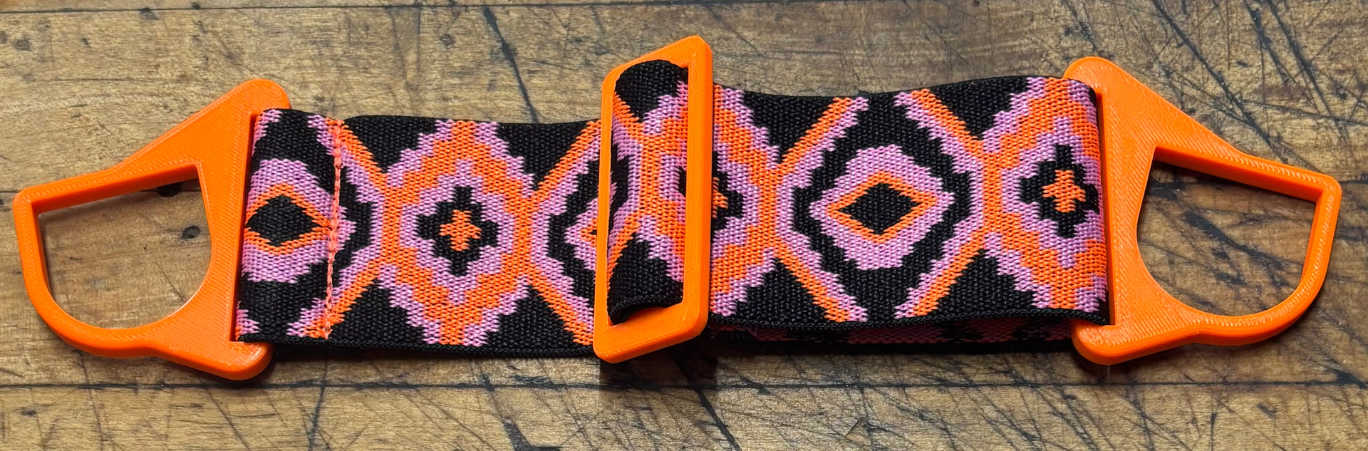 Purple and Orange Diamond