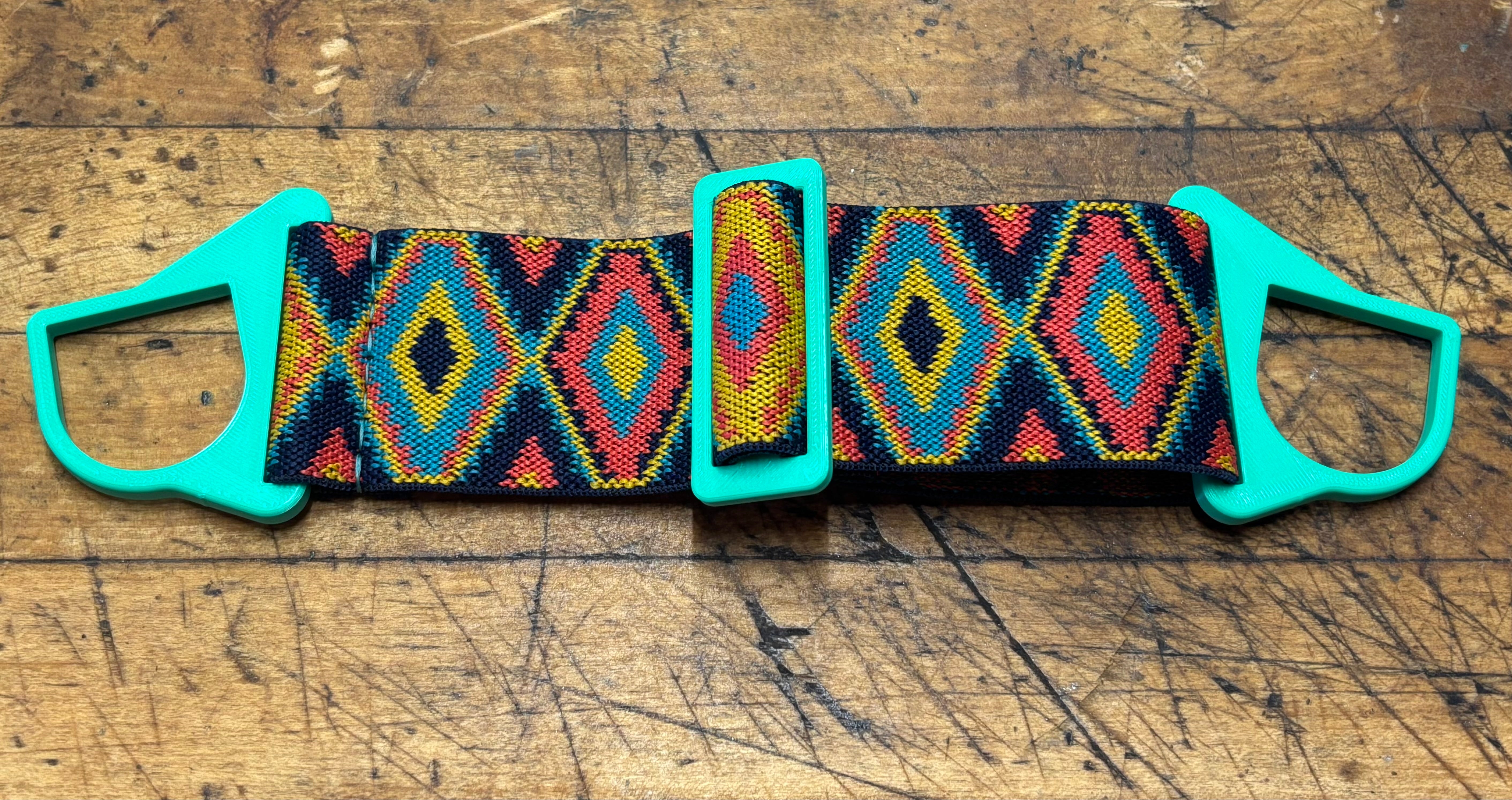 Teal Diamond – G Strap Designs