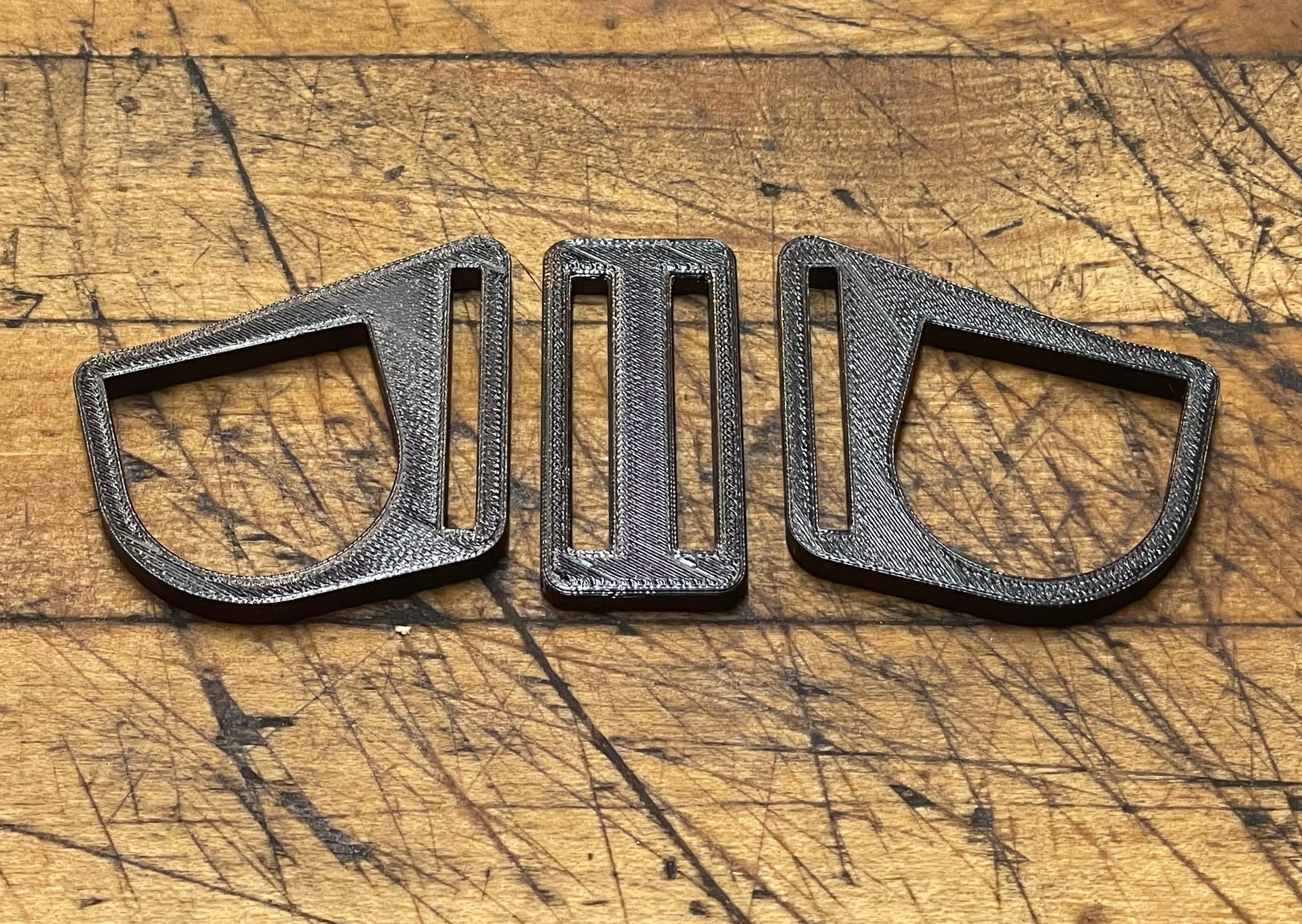 G Strap Designs - Welding Hood Replacement Strap Mini Hardware in Gloss Black