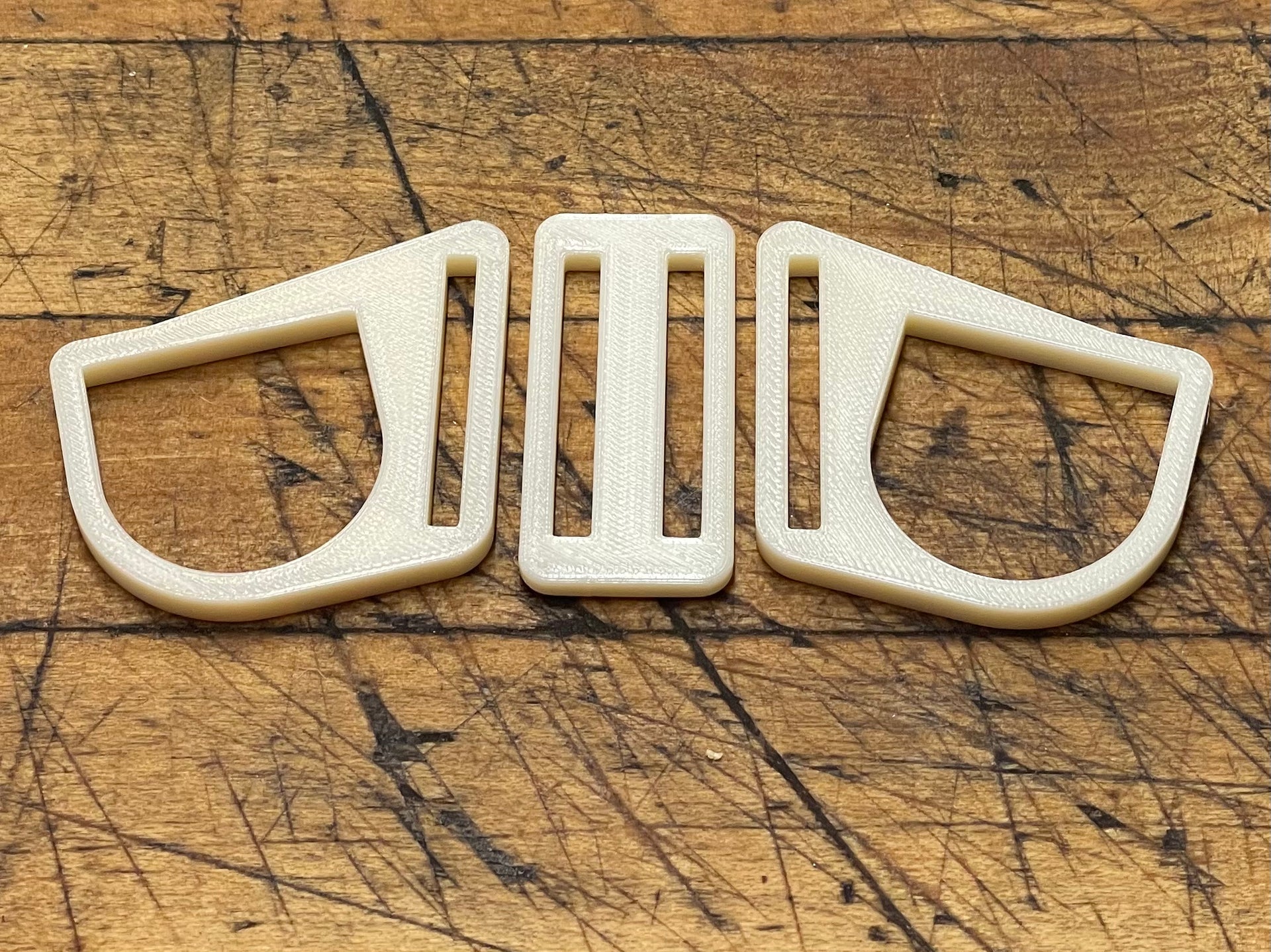 G Strap Designs - Welding Hood Mini Hardware in Off White