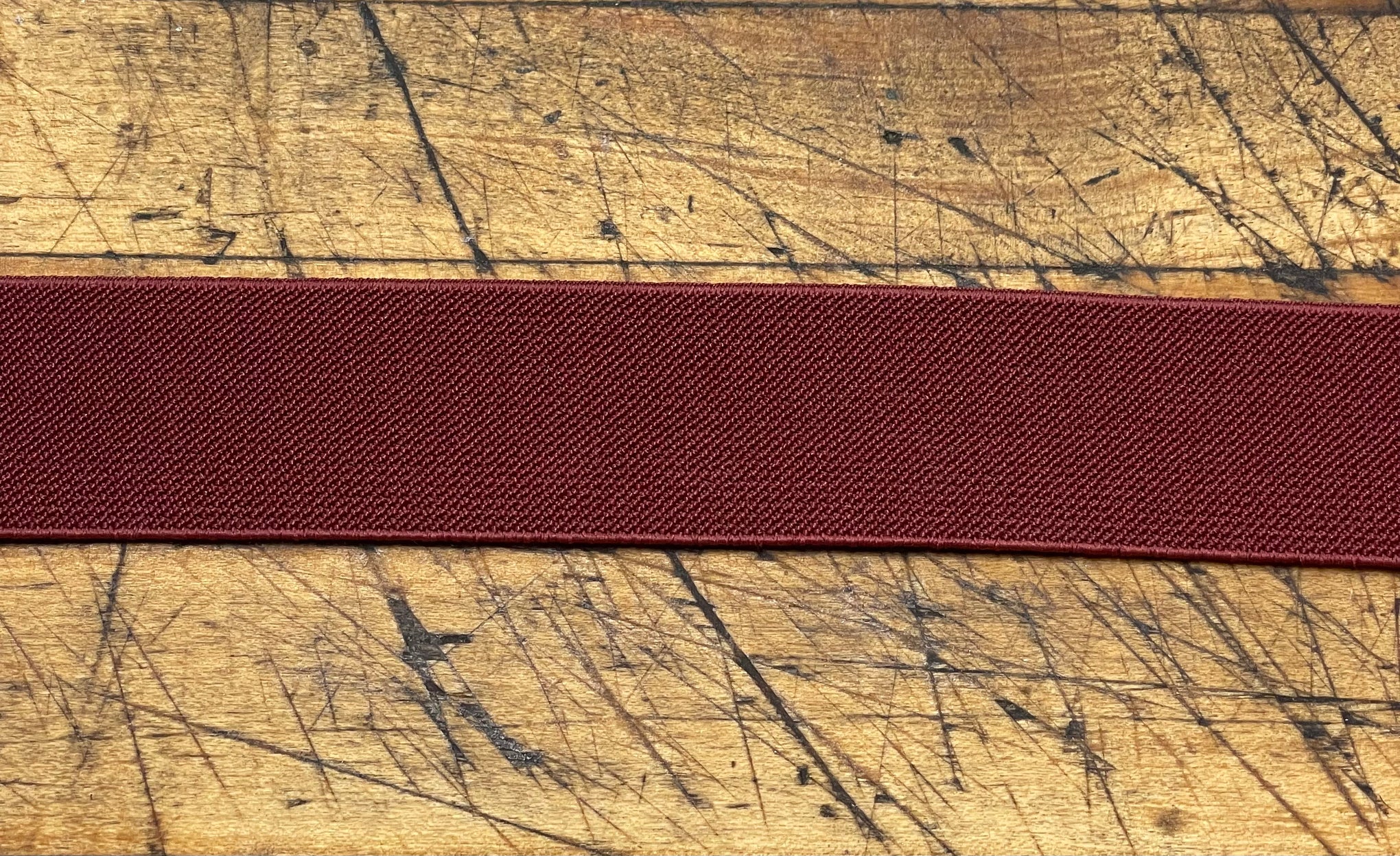 G Strap Designs - Welding Hood Replacement Strap Mini Color Dark Red Solid