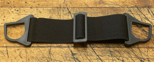 G Strap Designs - Welding Hood Replacement Strap - OG Colorway with Black Strap Matte Black Hardware