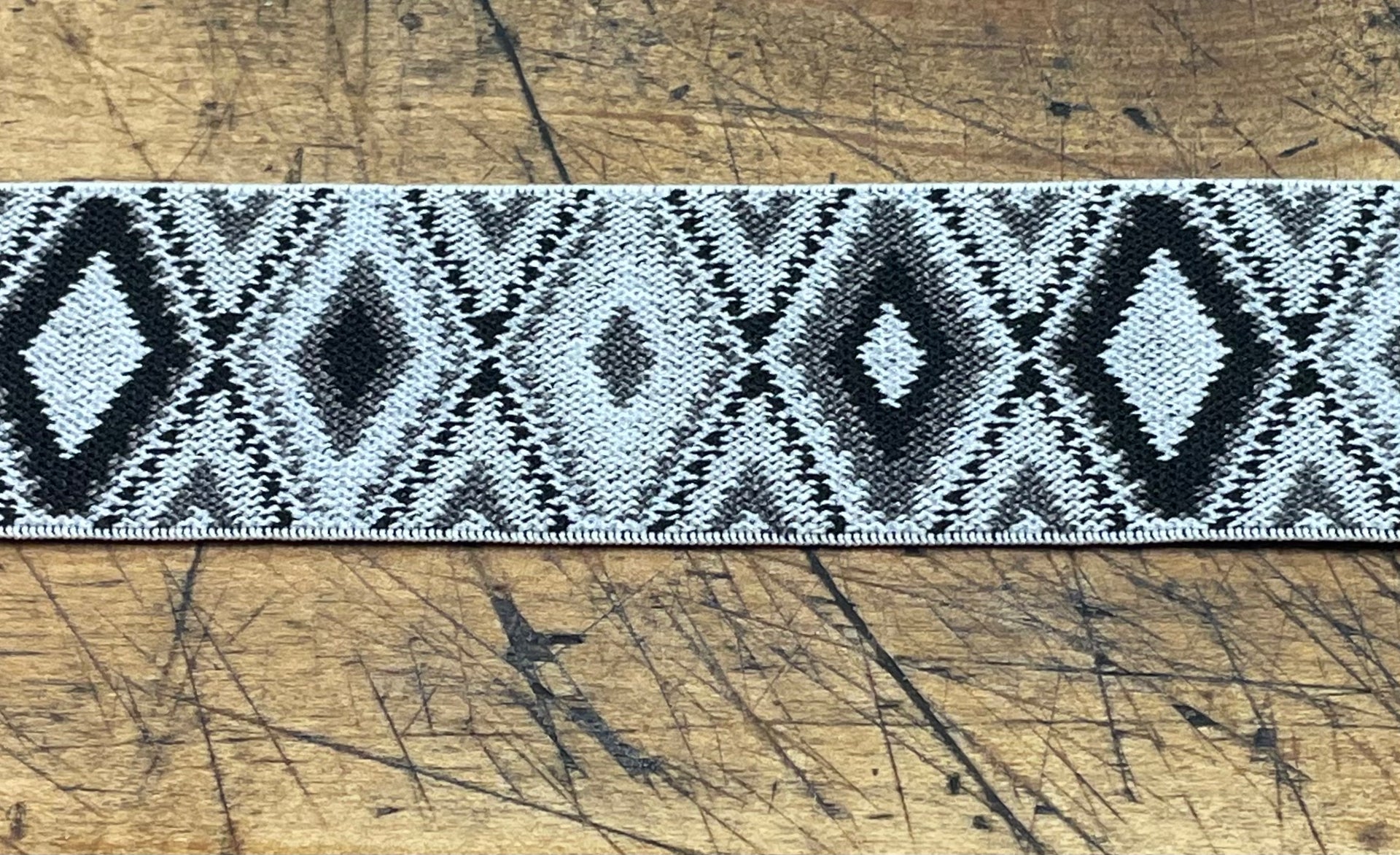 G Strap Designs - Welding Hood Replacement Strap Color Grey Diamond