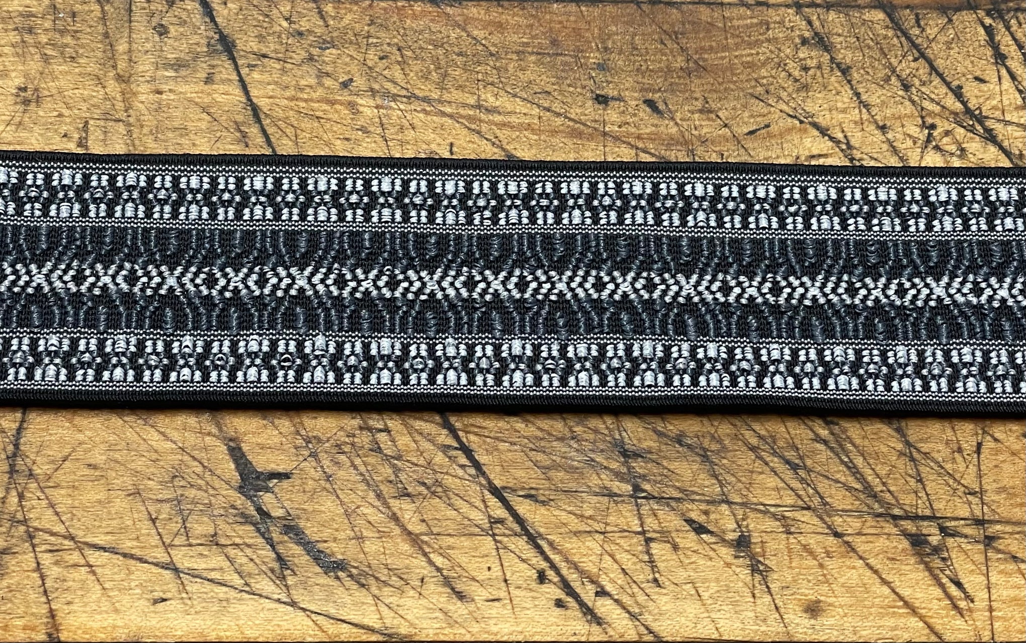 G Strap Designs - Welding Hood Replacement Strap Color Black and Grey Pattern