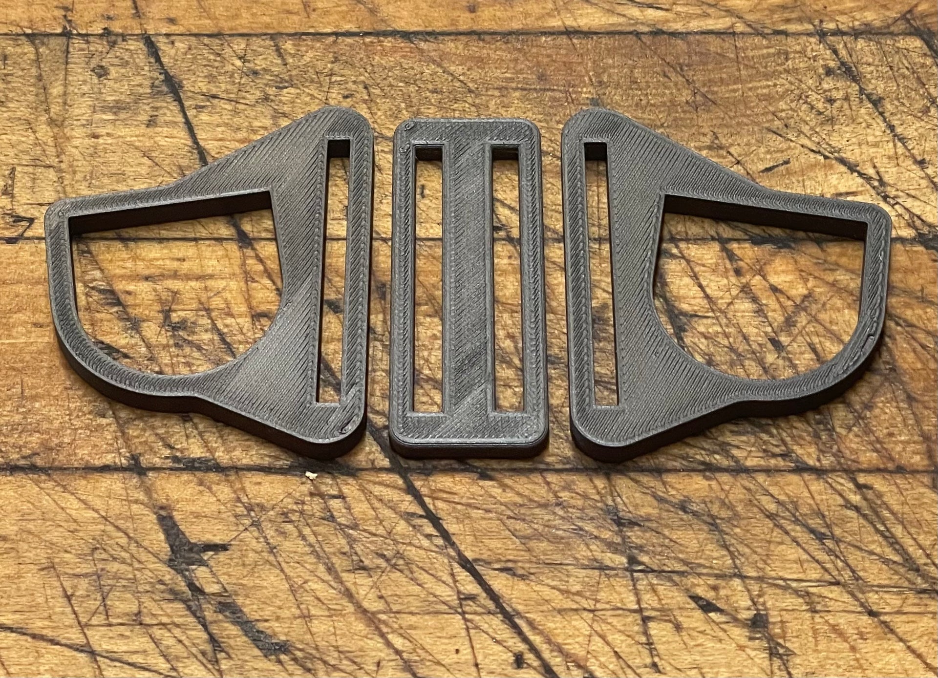G Strap Designs - Welding Hood Replacement Strap Hardware Color Matte Black