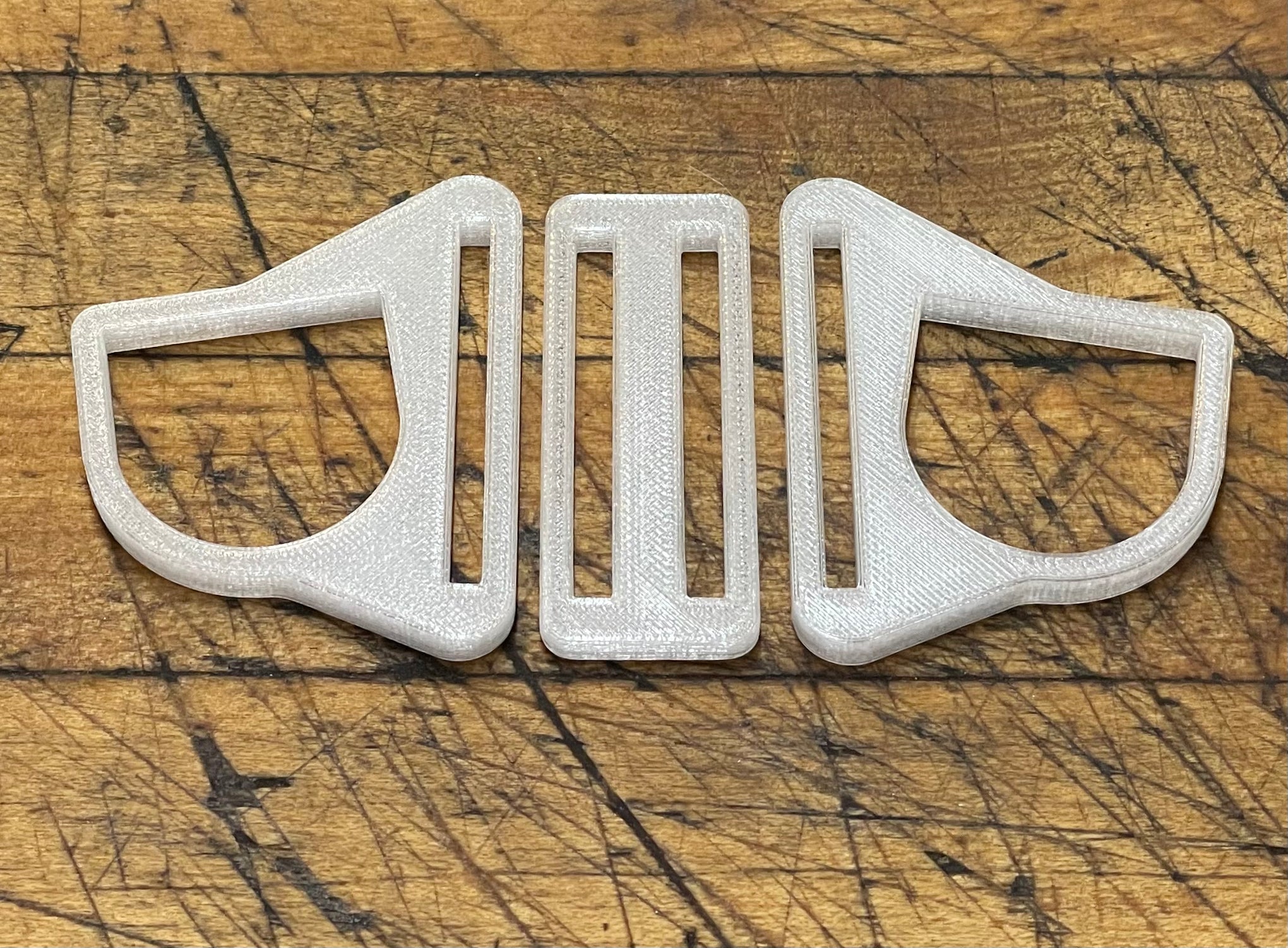 G Strap Designs - Welding Hood Replacement Strap Hardware Color Frost